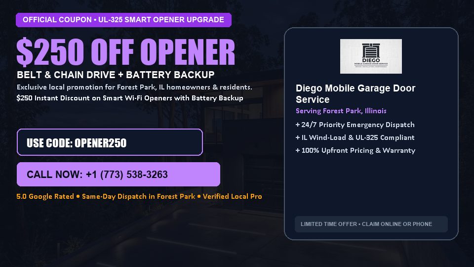 Diego Mobile Garage Door Service $250 OFF Premium LiftMaster Opener Installation